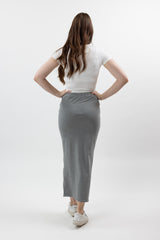 MDL00104Grey-cotton-skirt
