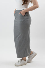 MDL00104Grey-cotton-skirt
