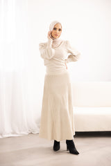 N714-BEI-skirt-knit
