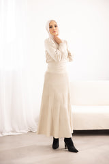 N714-BEI-skirt-knit