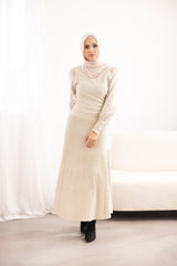 N714-BEI-skirt-knit