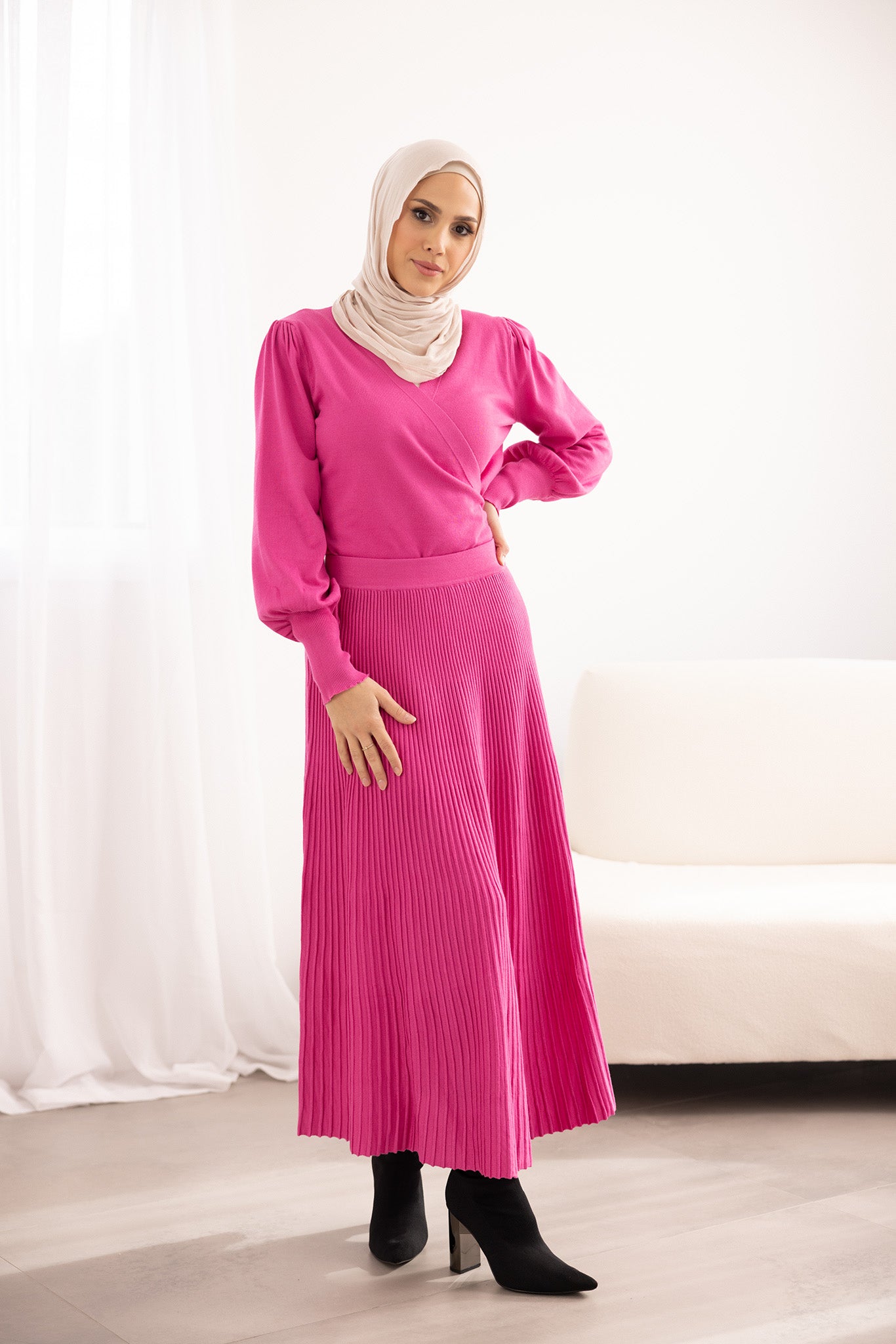 N714-HPK-skirt-knit