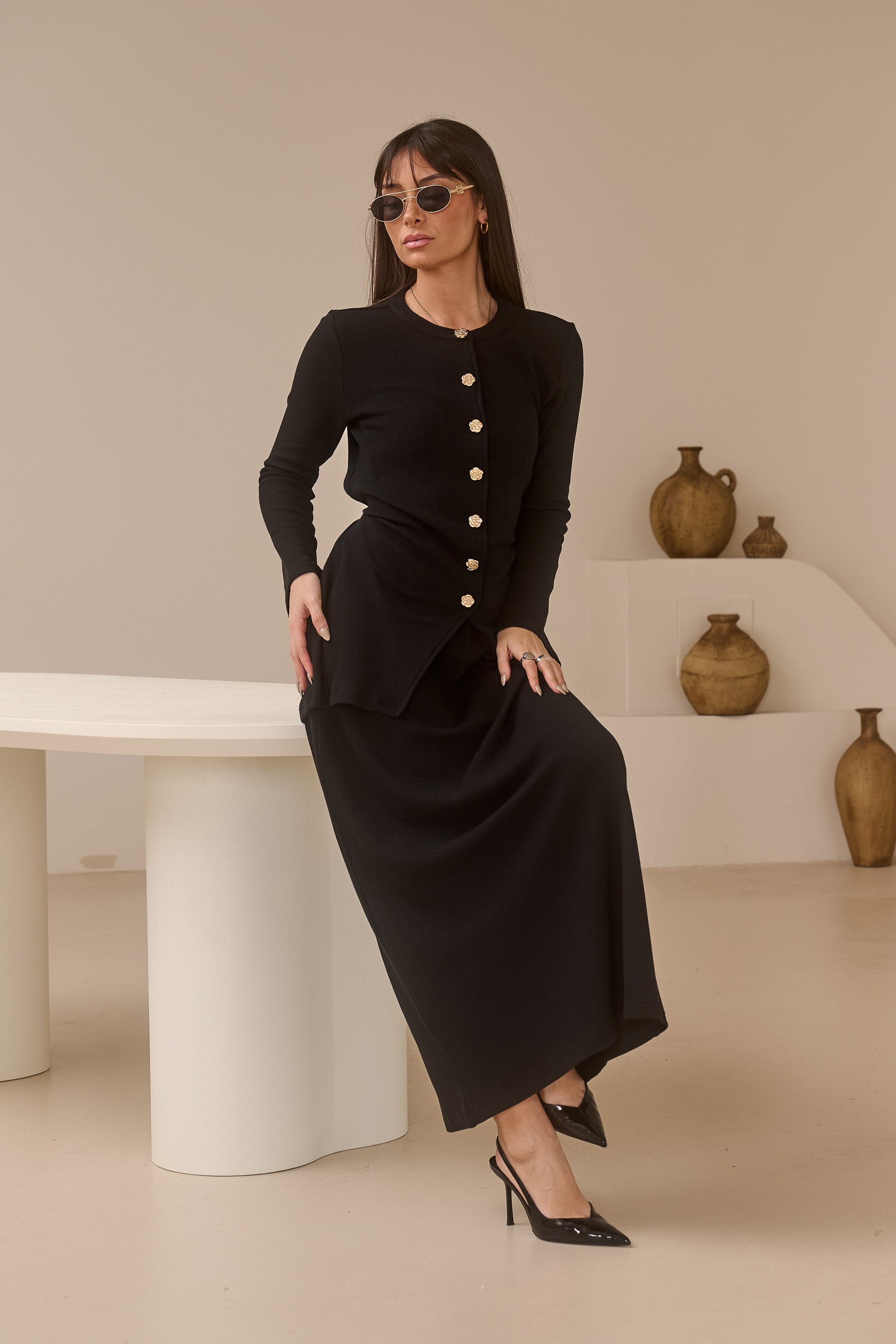 Azally Knit Set