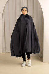 SC00033TB-DarkCharcoal-jilbab-tieback-nosleeves