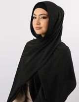 SC1001Black-shawl-hijab-satin