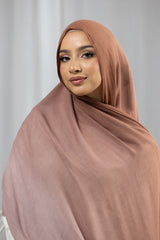 Ombre Modal Shawl - Shades of Brown