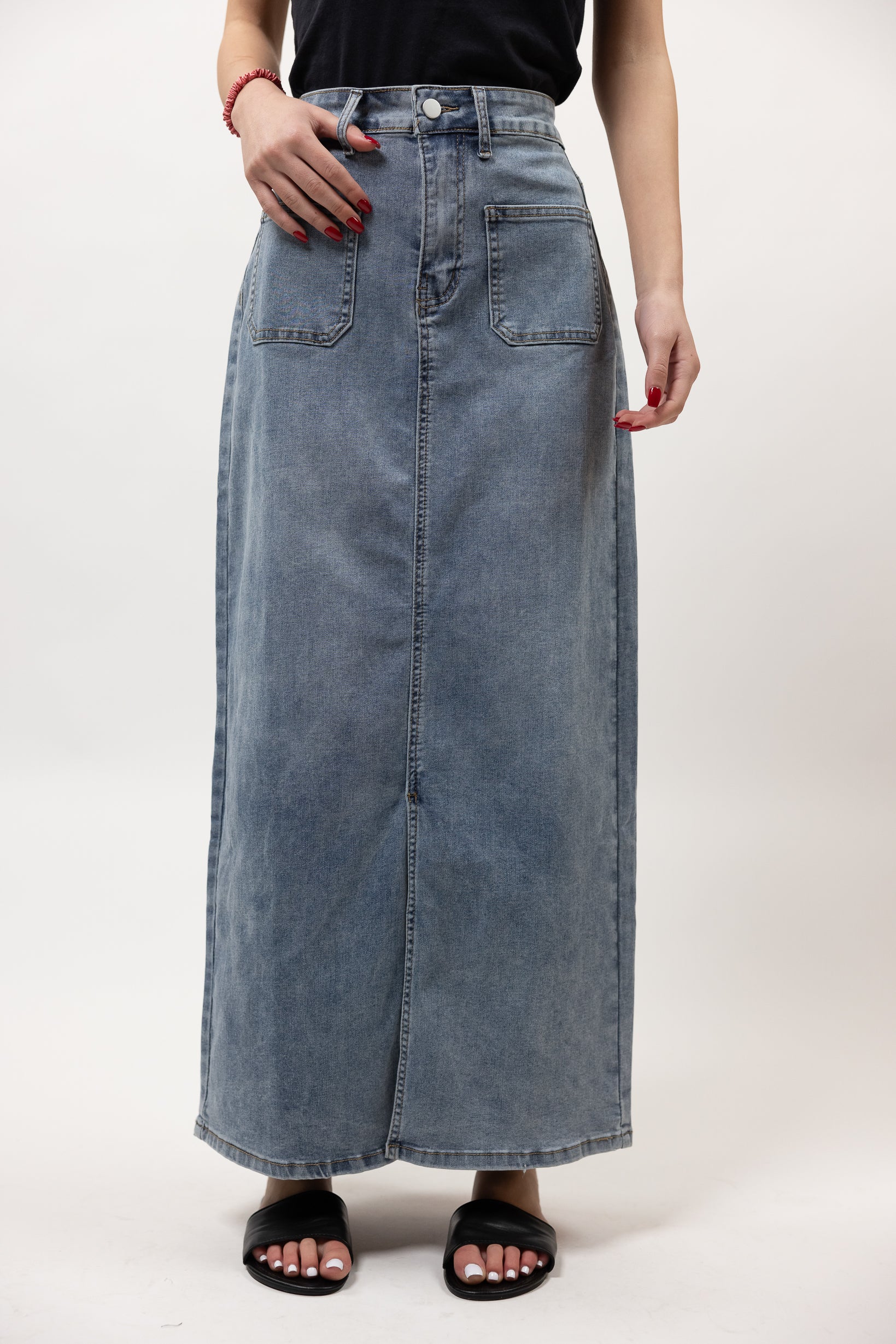 SK13263-DB-denim-skirts
