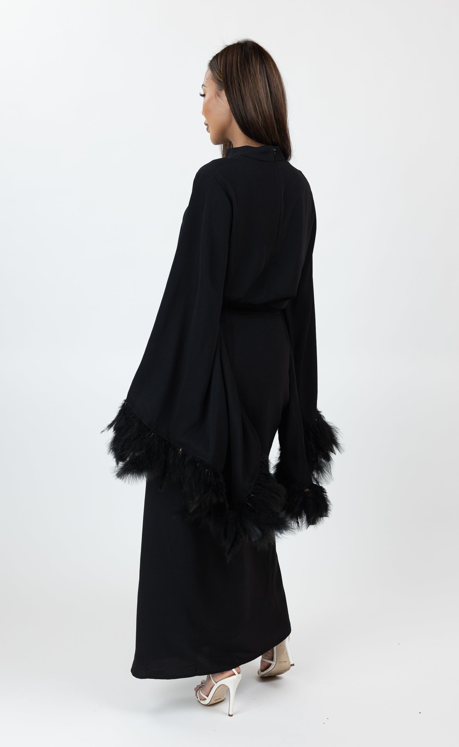 SM8353Black-top-skirt-set