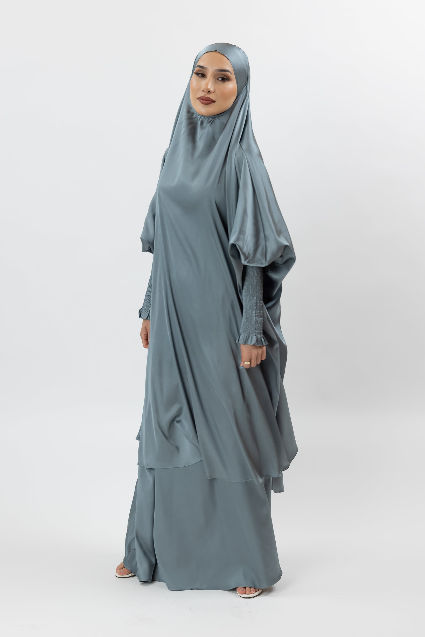 SM8361SteelBlue-jilbab-set