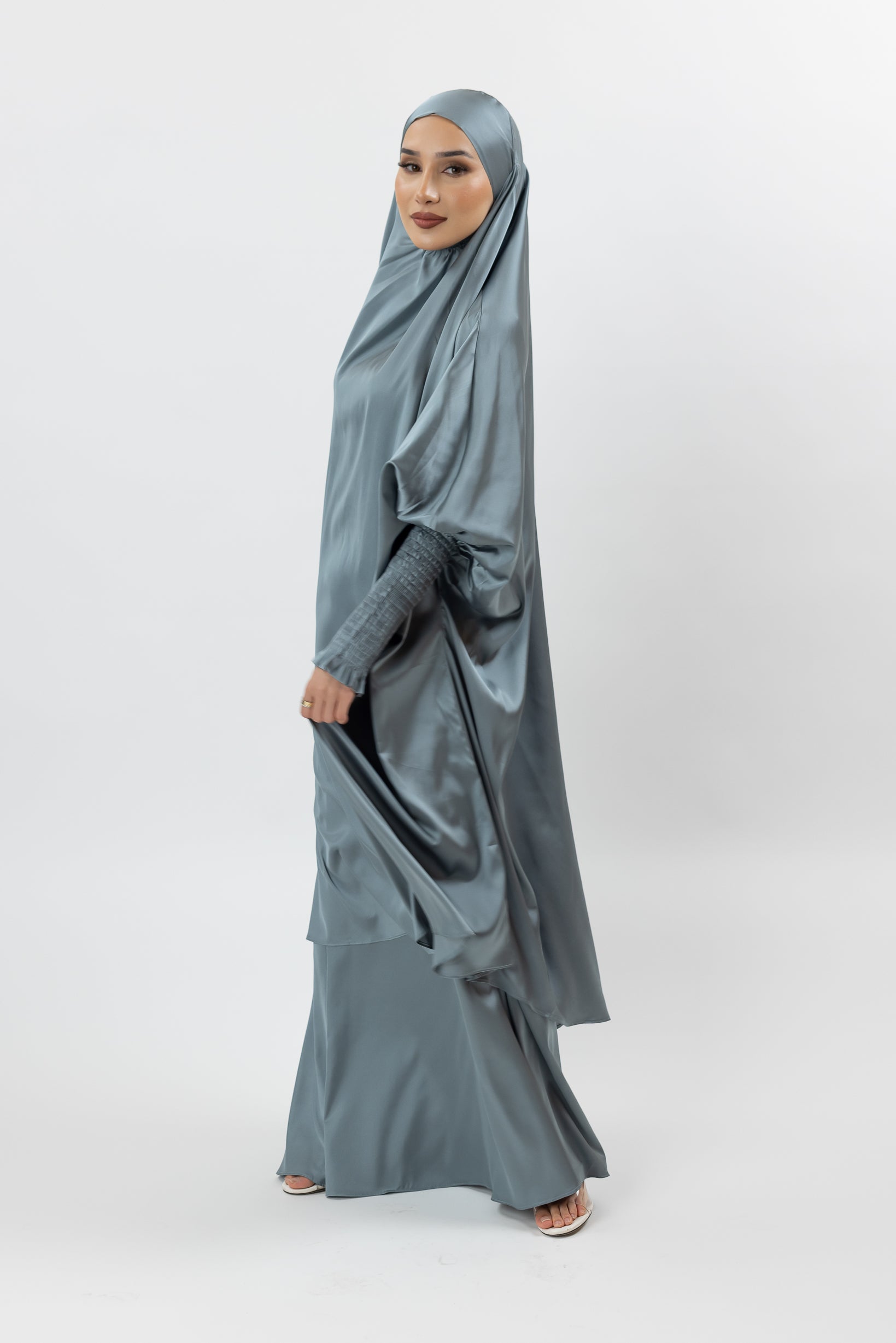 SM8361SteelBlue-jilbab-set
