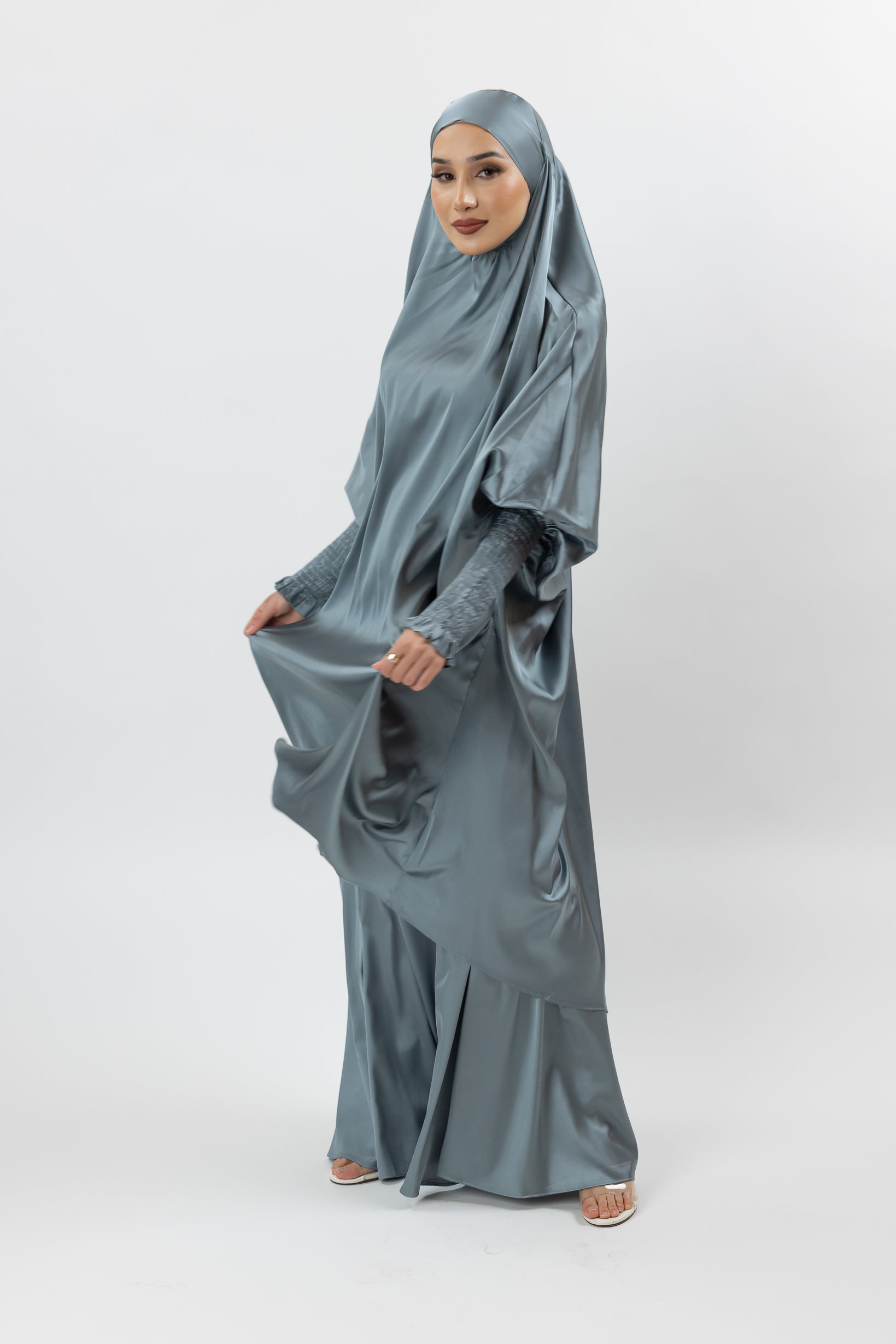 SM8361SteelBlue-jilbab-set