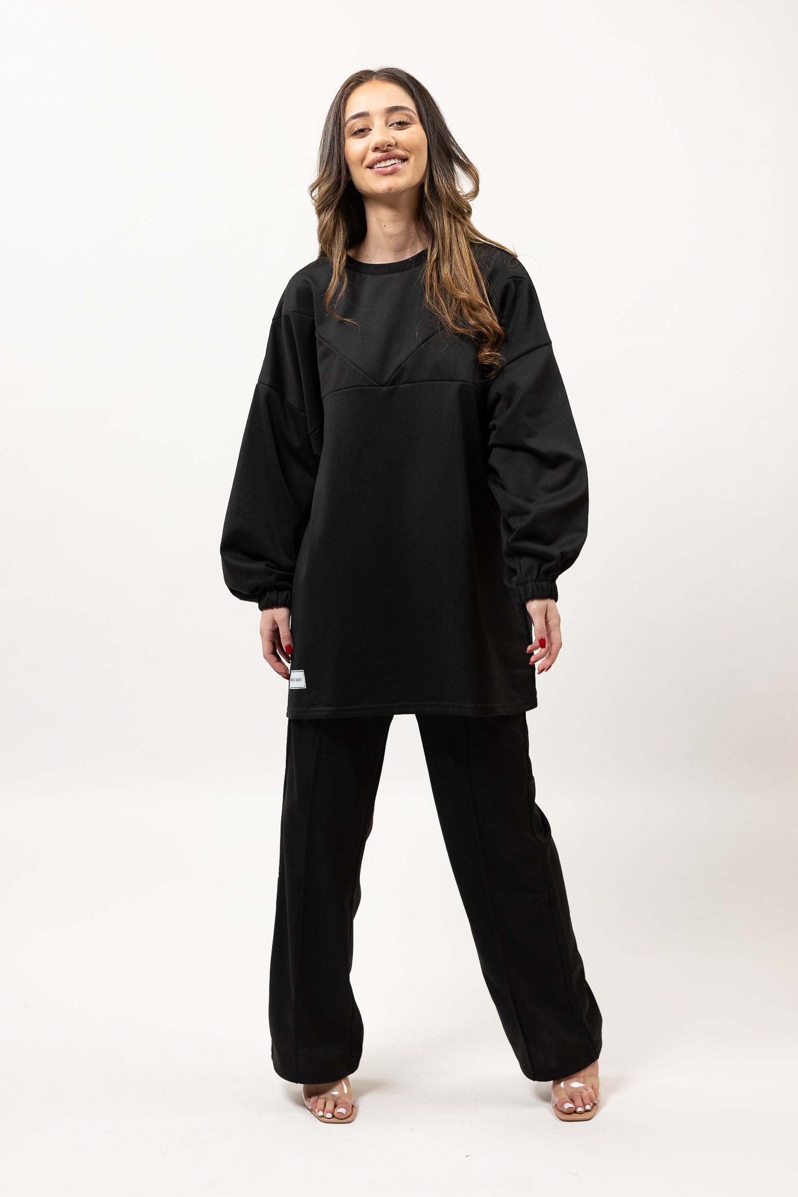 SM8421Black-top-pants-set