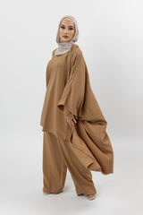 SM8560Tan-top-pants-cardigan-set