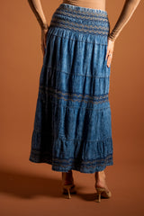 Talla Tencel Denim Skirt