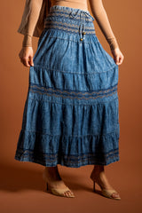 Talla Tencel Denim Skirt