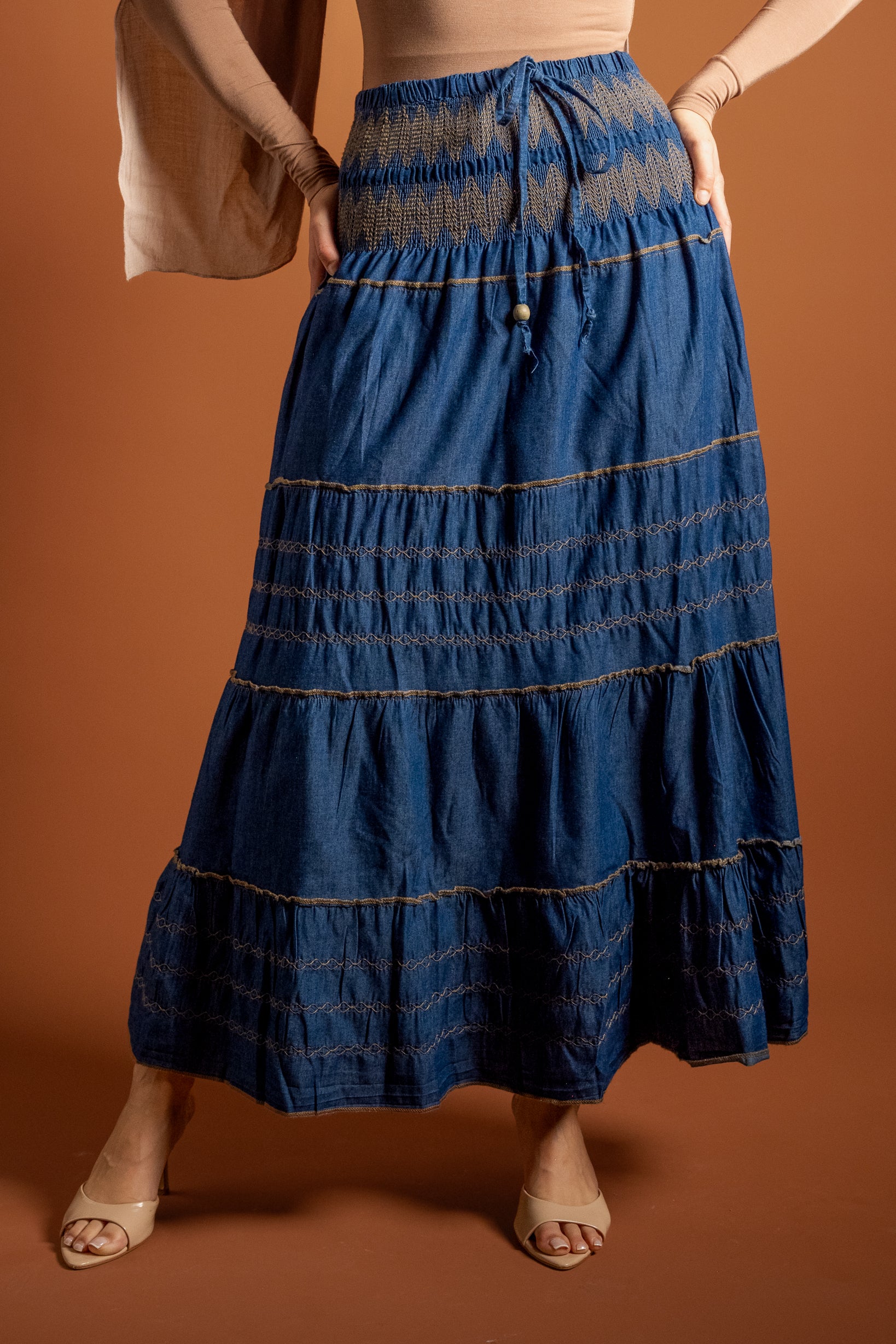 Talla Tencel Denim Skirt
