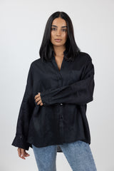 TF8103-1-BLK-linen-top-shirt
