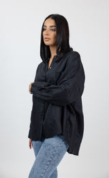 TF8103-1-BLK-linen-top-shirt