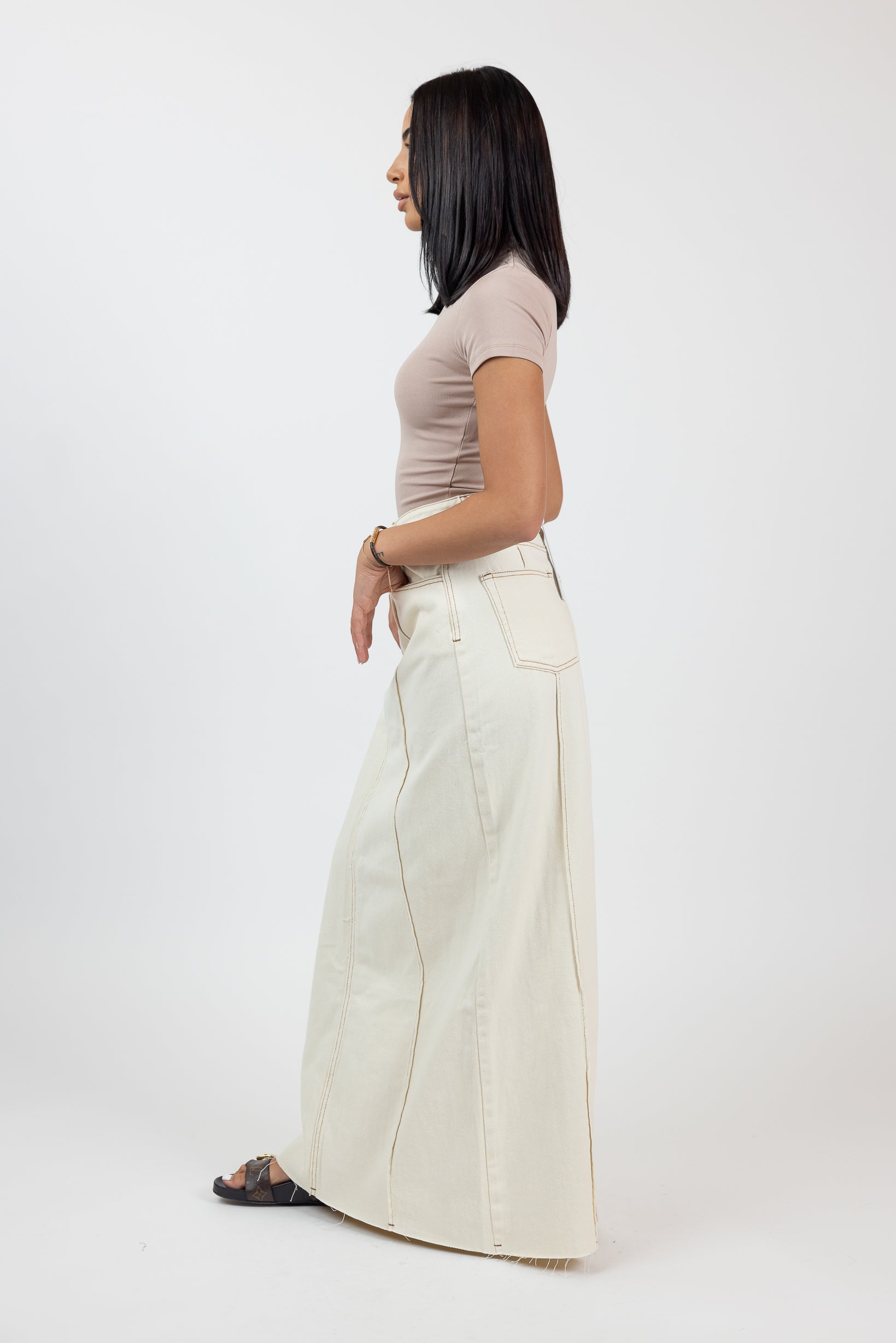 TF9410-BEI-denim-skirt