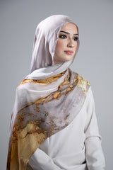 Watermark Modal Shawls - Shades of Orange