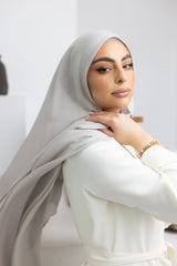 Cotton Modal Shawls - Shades of White