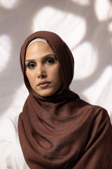 WS2222DeepMahogany-shawl-scarves-cotton