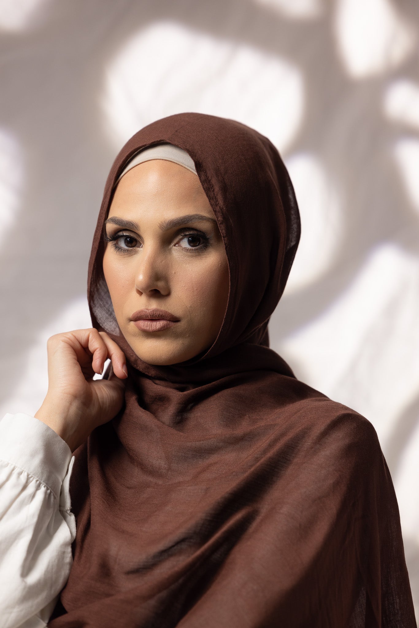 WS2222DeepMahogany-shawl-scarves-cotton