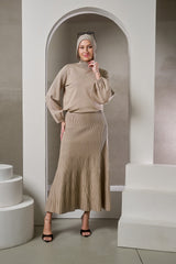 Armani Knit Mocha Bundle