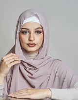 Square Chiffon Shawl - Light Shades