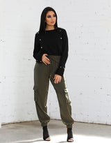 Stud Panel Shirt