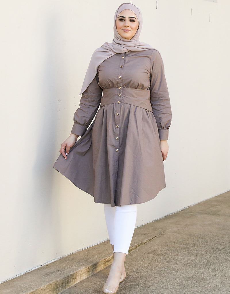 Modish Shirt Dress -  Modelle