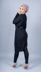 Cable Knitted Midi Dress -  Modelle