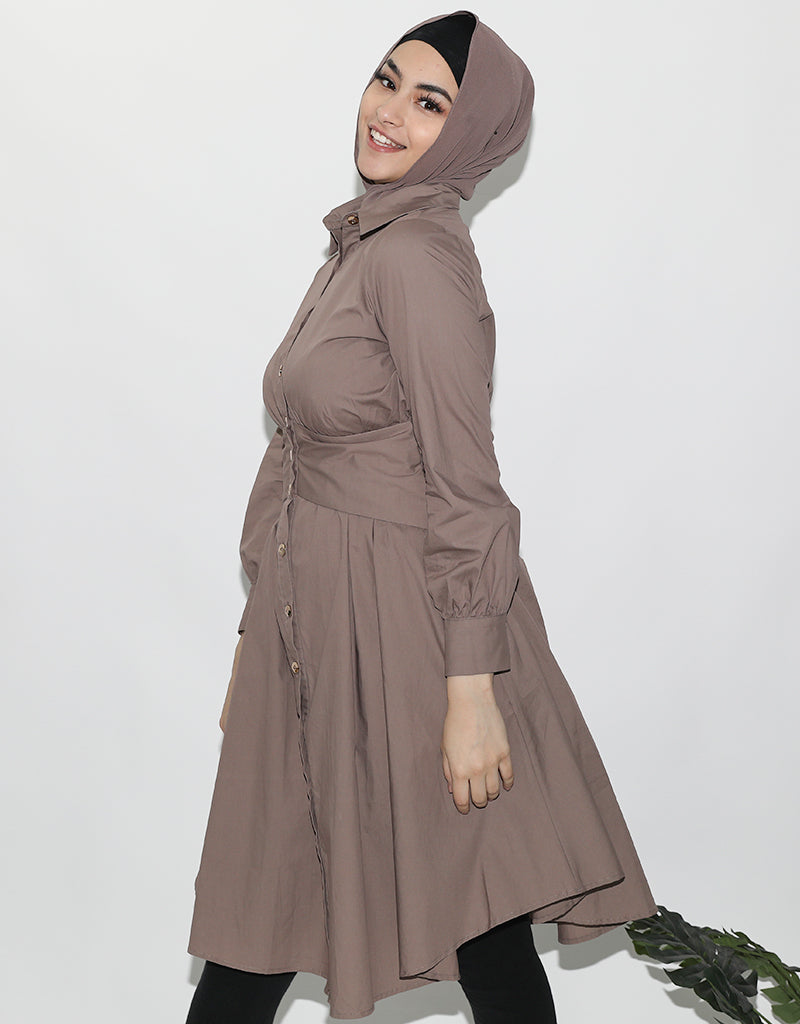 Modish Shirt Dress -  Modelle