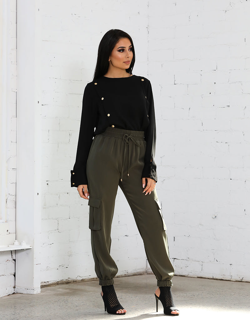 Stud Panel Shirt