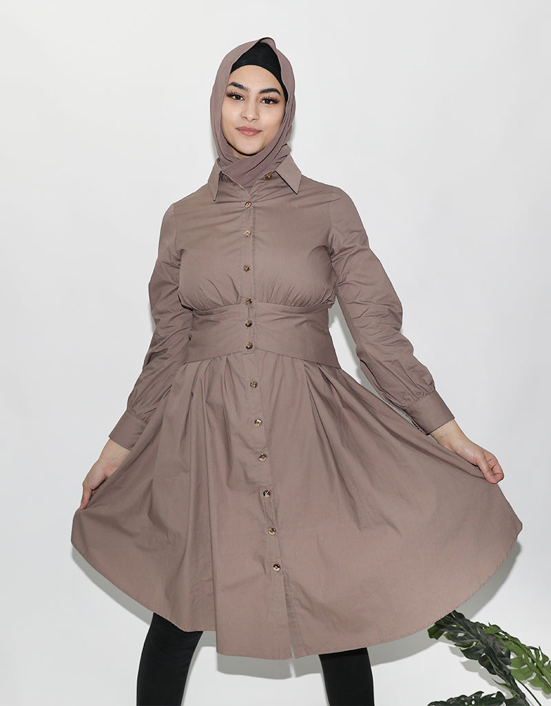 Modish Shirt Dress -  Modelle