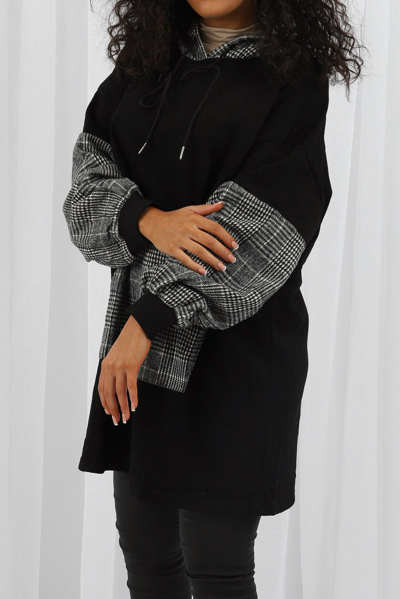 Women's Hoodies Australia Check Detailed Hoodie Modelle