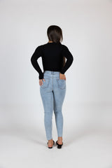 Acid Wash Skinny Jeans