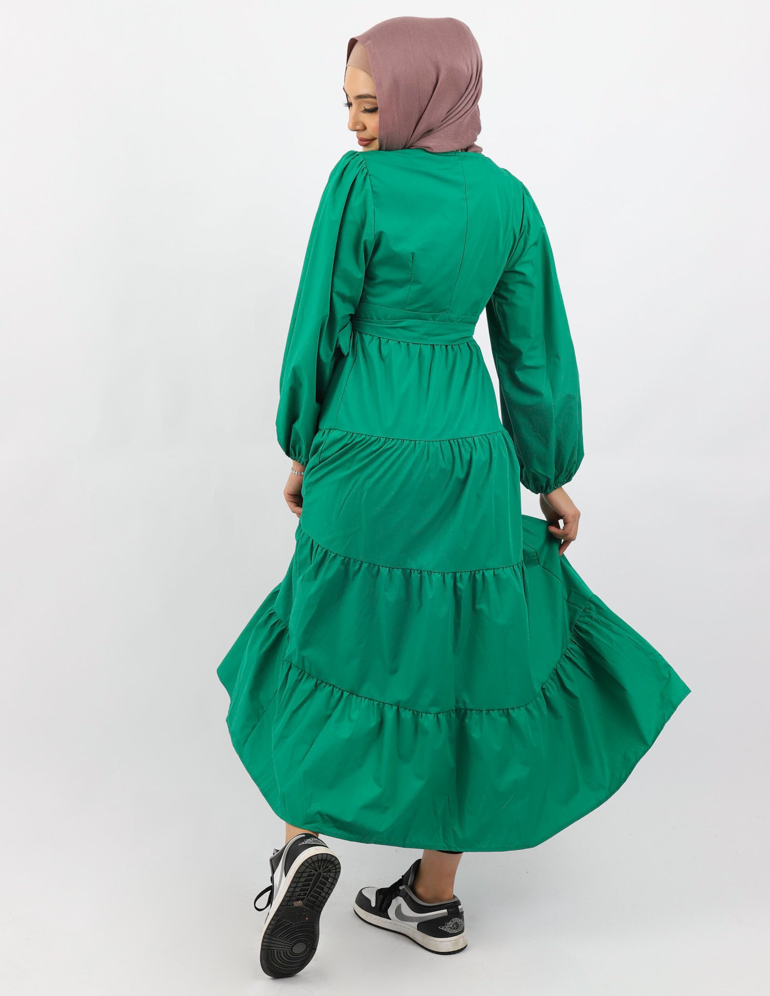 DA11566-GRN-dress-abaya
