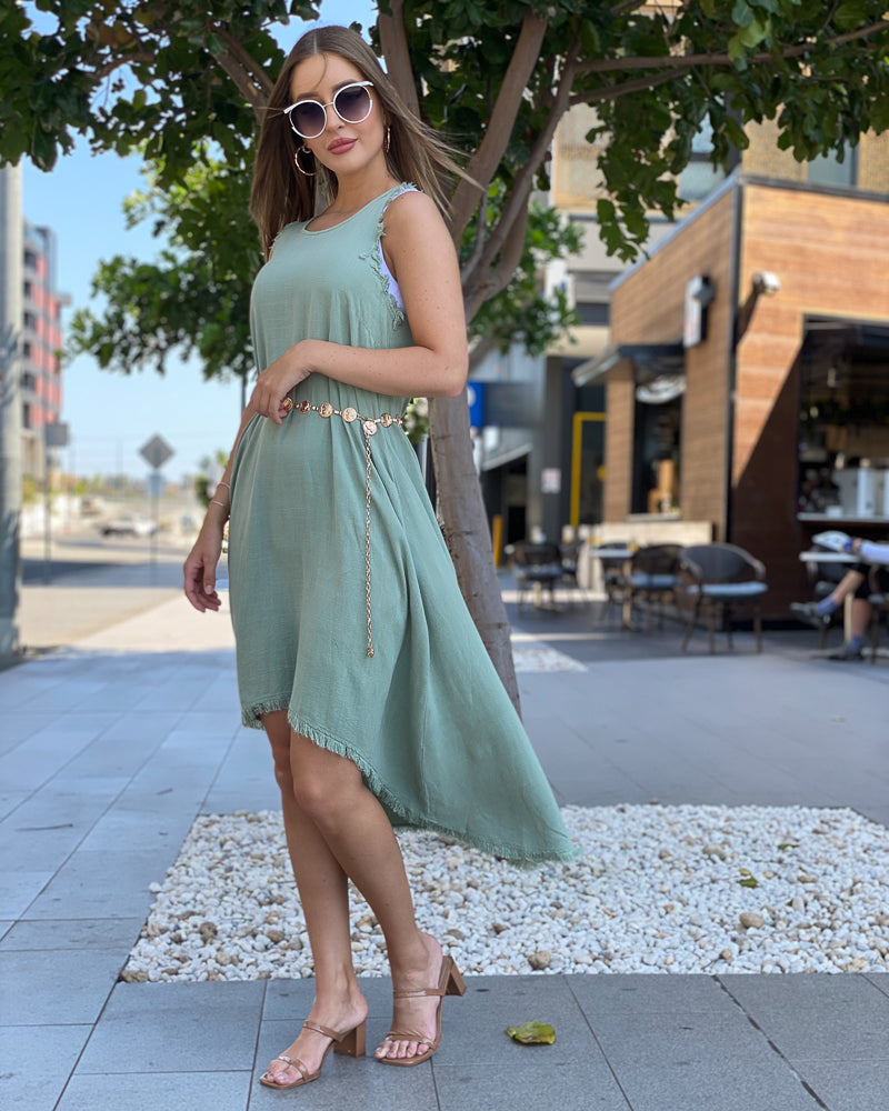 Delilah Fray Dress