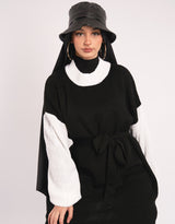 KN00067BlackWhite-knit-top