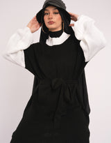 KN00067BlackWhite-knit-top