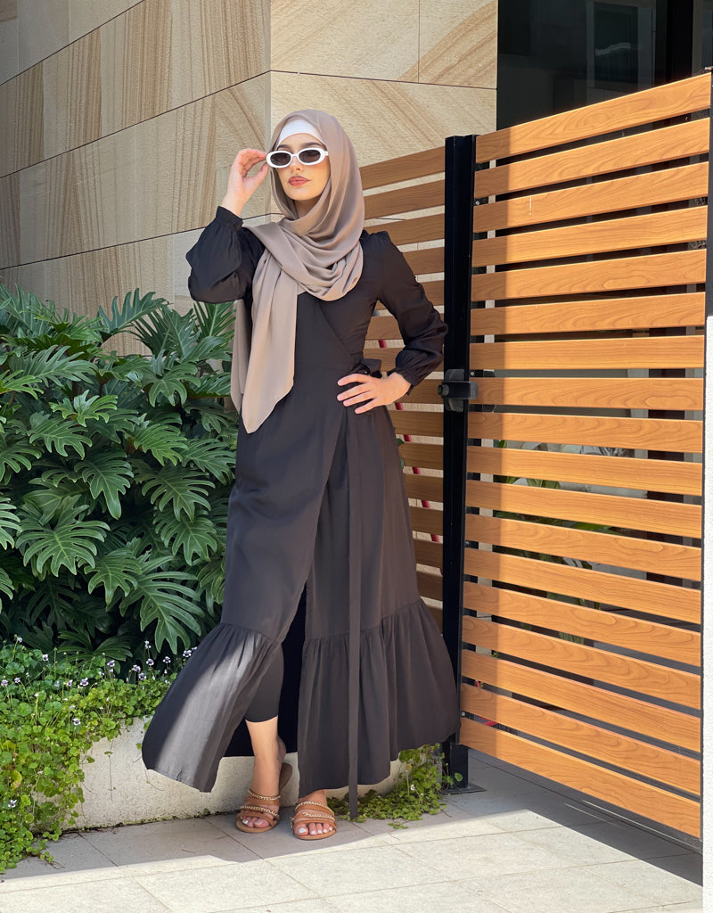 M00161Black-dress-abaya