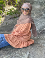 M00168Salmon-top-blouse