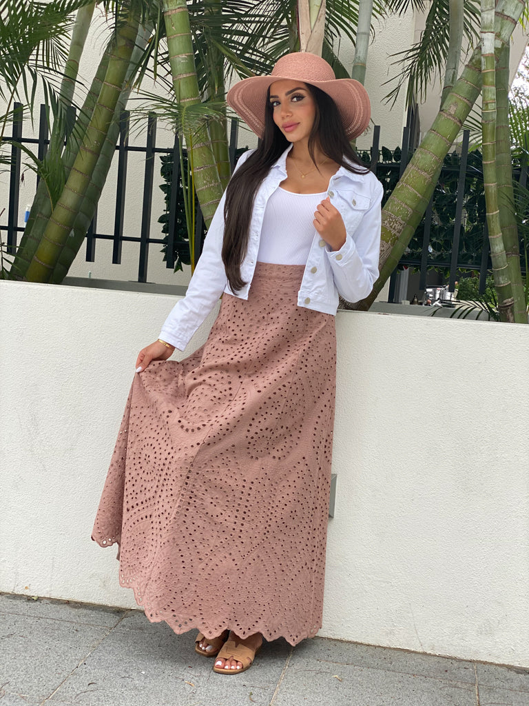 M00195Mocha-skirt