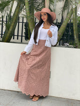 M00195Mocha-skirt
