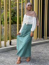 M00195deepSage-skirt