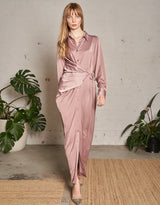 M00209Silver purple-dress-abaya