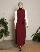 M00244-Maroon-dress-abaya