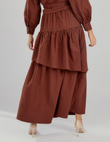 M00306Chocolate-skirt