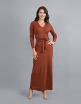 M7363Tan-dress-abaya